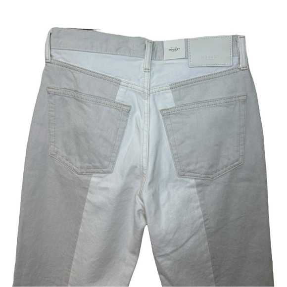 Moussy Vintage - NWT Womens Jeans, “Raintrec Straight Colorblock" Grey - Size 25 - Picture 12 of 16